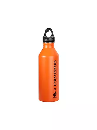 COOCAZOO | Edelstahl Trinkflasche 0,75L Orange | 